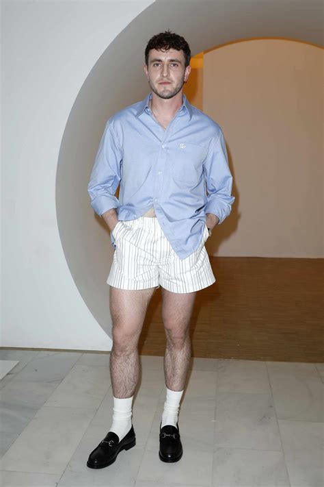 paul mescal gucci shorts|paul mescal in shorts.